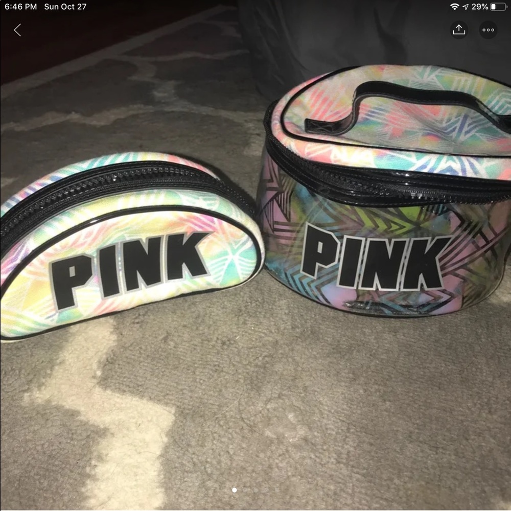 VS PINK cosmetic holder